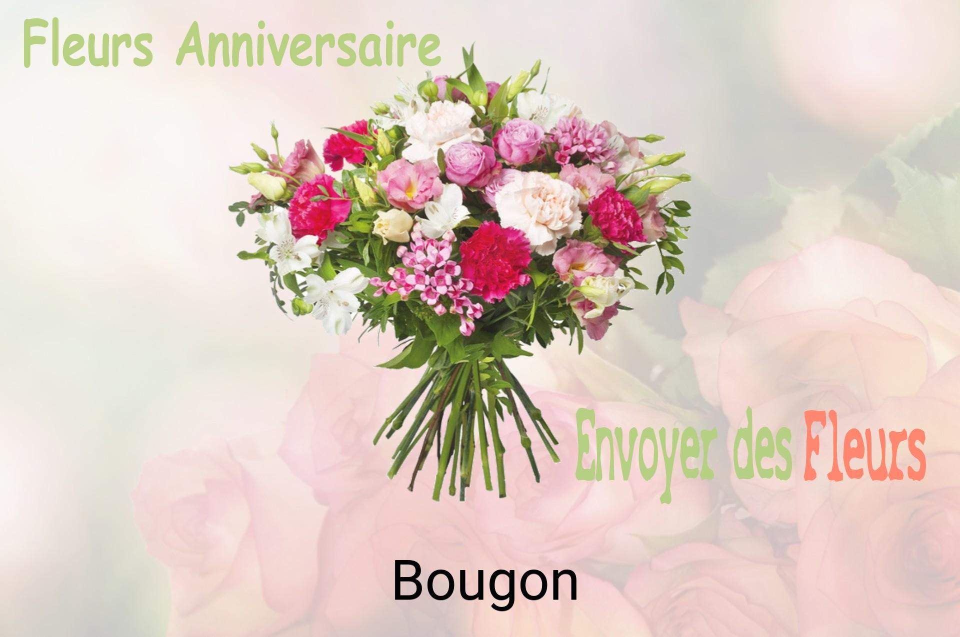 Bouquet de fleurs d’anniversaire livré à Bougon