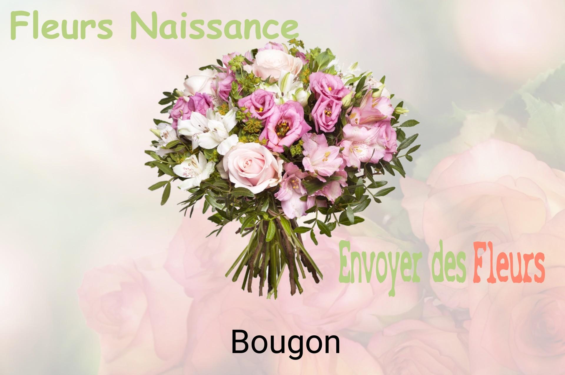 Bouquet de fleurs de naissance livré à Bougon
